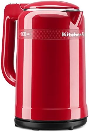 KitchenAid 1.5L Queen Of Hearts Kettle KEK1565QHSD, Passion Red