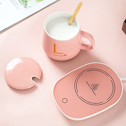  Coffee Mug Warmer, Coffee Warmer For Desk Coffee Cup Warmer Auto Shut Off, Mug Warmer With 3 Temperature Settings, Intelligent Gravity Sensing Coffee Heater, Electric Beverage Warmer For Coffee