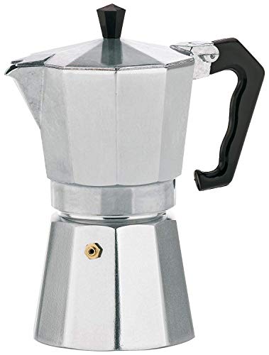  "Italia Espresso Maker, Aluminium, Silver, 150 Ml