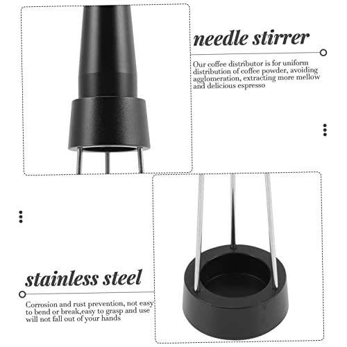  ULTECHNOVO 5pcs Coffee Diffuser Espresso Whisk Espresso Leveling Stirrer Distribution Stirrer For Coffee Espresso Wdt Coffee Stirrer Espresso Distribution Coffee Espresso Needle