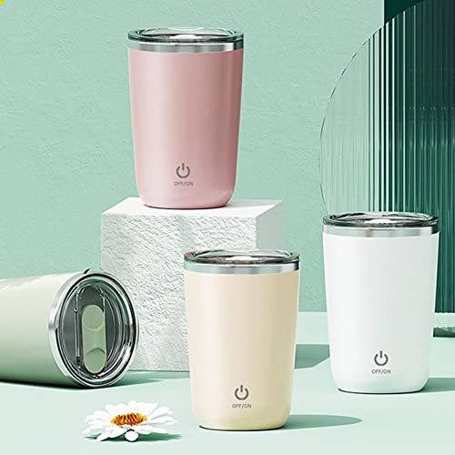  GUANLI 350ml Automatic Self Stirring Mug Coffee Milk Juice Mixing Cup Electric Steel Rotating Cup Magnetic Stirring Lazy Mug