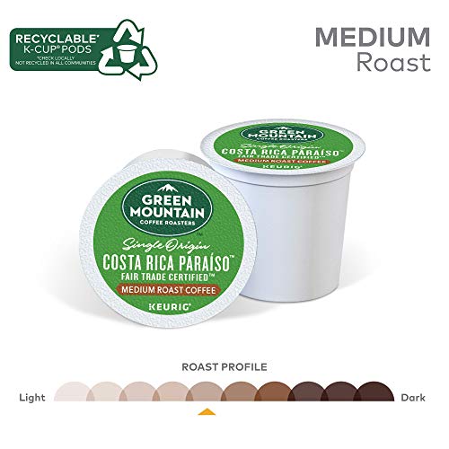  Ca Paraiso, Single-Serve Keurig K-Cup Pods, Medium Roast Coffee Pods, 12 Count (Pack Of 6)