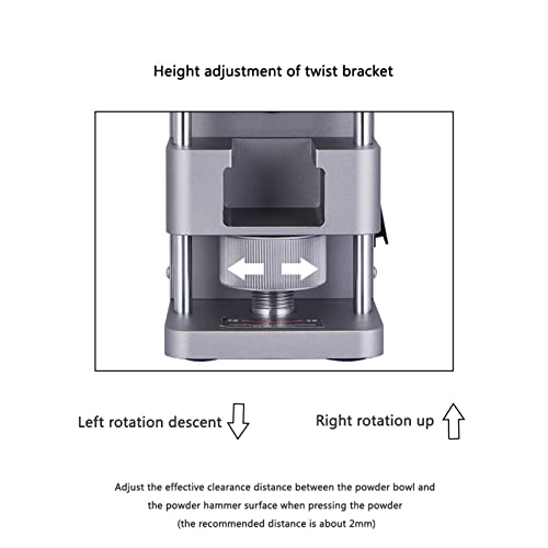  ENEMO 58MM Coffee Tamper Automatic Flat Press Powder Press For Espresso Compatible With Barista (Color : White, Size : AU)