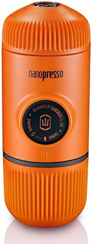 Wacaco Nanopresso Portable Espresso Maker, Upgrade Version Of Minipresso, 18 Bar Pressure, Small Travel Coffee Maker, Manually Operated. Perfect For Kitchen And Office