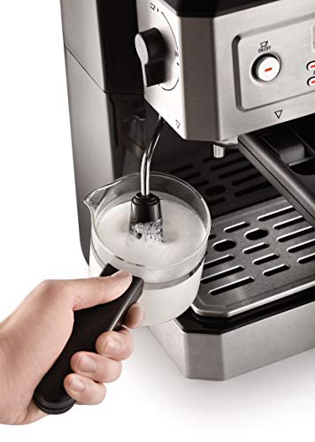 De'Longhi BCO330T Coffee, Espresso, Cappuccino Machine, 24" X 14" X 14", Black/Stainless Steel