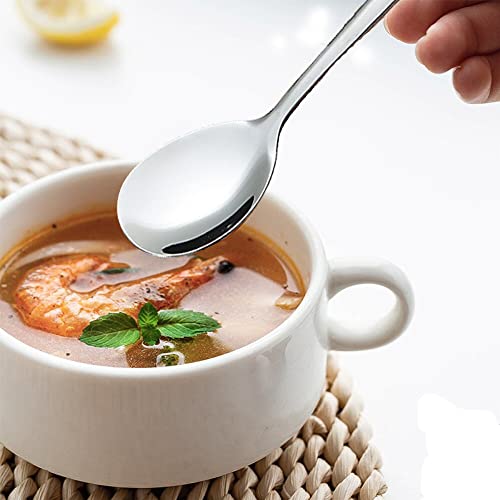  ELANE 9 Coffee Spoons, Fruit Spoons, Creative And Cute, Suitable For Families, Coffee Shops, Bars, Milk Tea Shops, Etc.