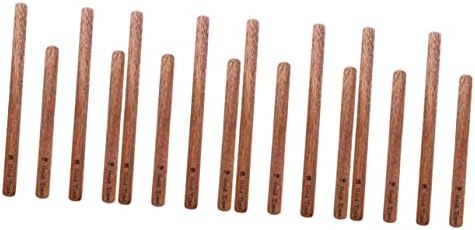  Baluue 4pcs Coffee Stirring Chips Coffee Stirrers Beverage Stirrers Coffee Tamper Set Tea Stirrers Beverage Stir Sticks Wooden Simple Light Brown Stir Sticks