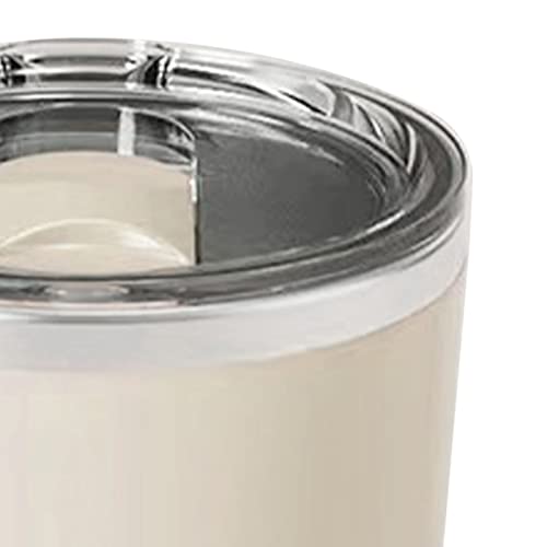  VINGVO Stirring Coffee Cup, Easy To Clean Washable Portable Wide Applicability Automatic Magnetic Stirring Cup For Honey (Beige)