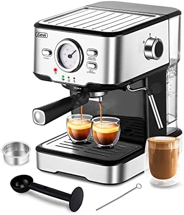  Electric Coffee Grinder Stainless Steel Blade Grinder For Coffee Espresso Latte Mochas, Noiseless Operation.GECGI140-U-1