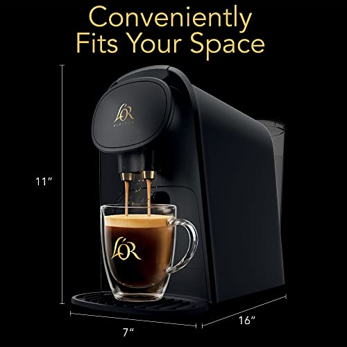  The L'OR Barista System Coffee And Espresso Machine Combo By Philips, Black