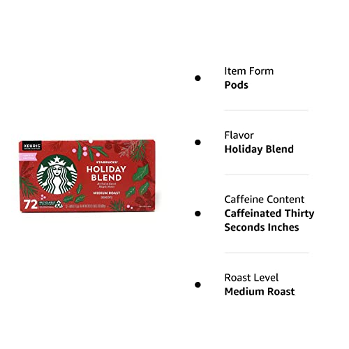  Limited Edition 2021 Holiday Blend K-Cup Pods - 72 Count