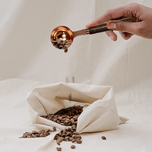 GENERIC 2 Pack Wooden Scoops , Wooden Scoop For Canisters Comes With Coffee Scoop , Coffee Scoop For Ground Coffee , Scoops For Canisters , Bath Salt Scoop , Wooden Scoops For Bath Salts , Small Wooden Spoons