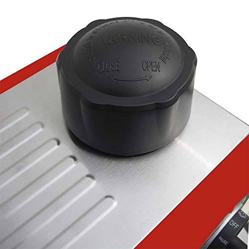  Ene Casa 3.5 Bar Espresso Cappuccino Latte Machine Maker With Frother, Red