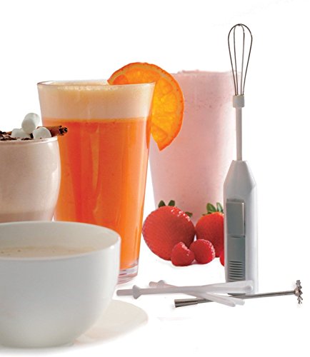  Norpro Deluxe Cordless Mini Kitchen Drink Mixer Frother Cappuccino Latte