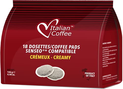  Pads Compatible With Senseo (Creamy, 180 Pads)