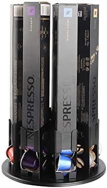  Ship Nespresso Pod Holders Storage Carousel Coffee Nespresso Original Line Capsules Holder Coffee Capsules Holder Organizer Stand Small 80 Pods Originalline
