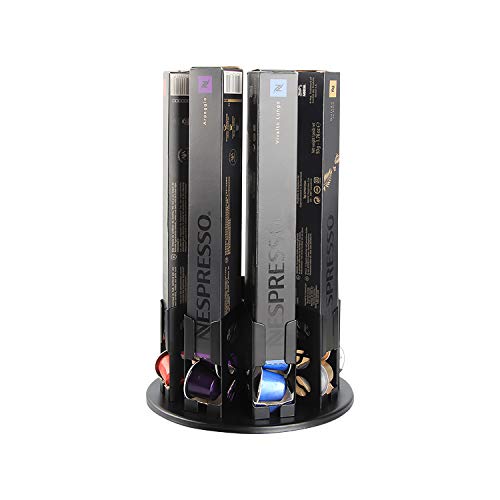  Ship Nespresso Pod Holders Storage Carousel Coffee Nespresso Original Line Capsules Holder Coffee Capsules Holder Organizer Stand Small 80 Pods Originalline