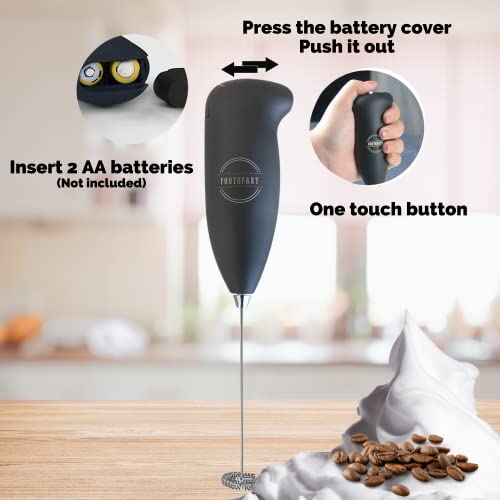  : Frother, Frother For Coffee, Milk Frother, Foamer For Cappuccino, Frappe, Chocolate Cold And Hot, Matcha, Frother Handheld, Electric Whisk, Mini Whisk, Coffee Frother Handheld, Milk Whisk.