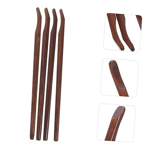  8 Pcs Coffee Stirring Spoon Wooden Wood Stirring Rod