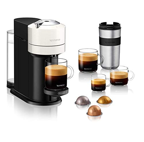 Nespresso Vertuo Next Coffee And Espresso Machine By De'Longhi,14 Ounces White