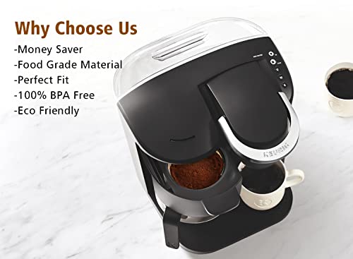  Eusable K Duo Coffee Filter For K-Duo Essentials, K-Duo Brewers Only - Carafe Basket Coffee Filters, Reusable K Duo K-Duo Essentials Coffee Makers Accessories, 1 Pack