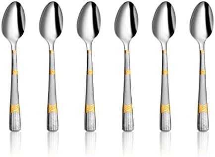  Tainless Steel Lush Coffee Spoon,6 Pieces