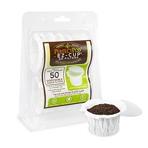  Erfect Pod EZ-Cup Filters By Perfect Pod - 7 Pack (350 Filters) Paper Coffee Pod Filters