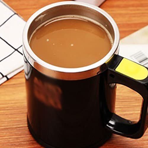  Self Stirring Magnetic Mug Stainless Steel Coffee Milk Mixing Cup Creative Smart Mixer Gift Idea (Color : Blue)