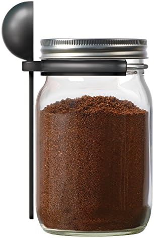  Coffee Spoon Clip For Wide Mouth Mason Jars, 6"