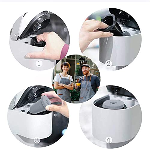  Reusable Coffee Pods, BPA-Free, Reusable K Cups For Keurig, Compatible With Keurig 1.0, Brew Coffee Or Tea, Dishwasher Safe, Fits K-Classic, K-Mini Series (3 Pack)