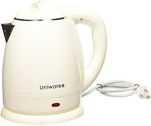  Niware Electric Kettle With Rotating Base, White (1.8 LT) [70018]
