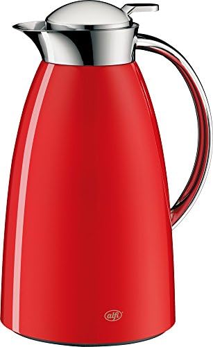 Alfi AFTF-1000S ITR Gusto Stainless Steel Tabletop Pot, 3.2 Gal (1.0 L), Italian Red