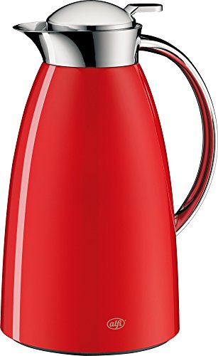 Alfi AFTF-1000S ITR Gusto Stainless Steel Tabletop Pot, 3.2 Gal (1.0 L), Italian Red