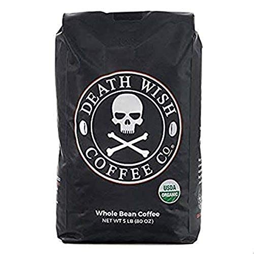  Rk Roast Whole Bean- 5 Lbs. Bold Intense Blend Of Arabica & Robusta Beans - USDA Organic Whole Bean Coffee