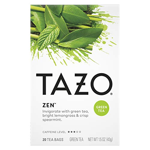 Tazo® Azo Tea Bags For An Calming Beverage Green Tea Moderately Caffeinated Tea 20 Tea Bags
