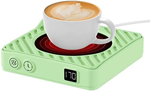  Coffee Mug Warmer With Auto Off Timer, Coffee Cup Warmer For Desk With Auto ON/Off, Coffee Warmer For Desk Auto Shut Off With 3-Temp Settings, Electric Coffee Cup Warmer, Wax Warmer, Warm Gift