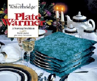  Waterbridge Electric Plate Warmer - Heats Up To 15 Large Plates - Evening Blue "The Basic"