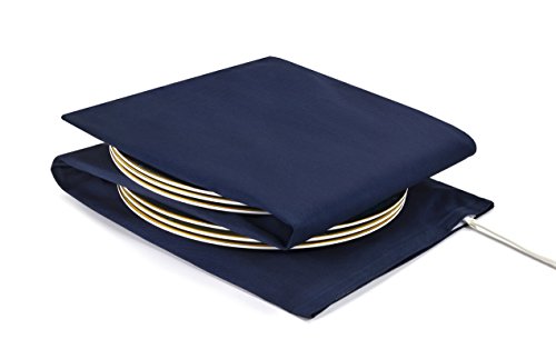  Electric Plate Warmer - Heats Up To 6 Large Plates - Heritage Navy