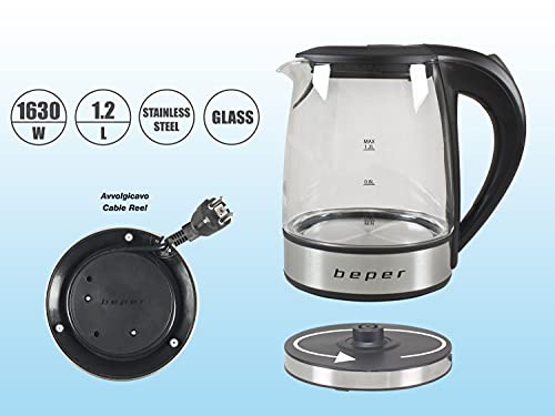  Electric Kettle, Black, 1.2 Litres