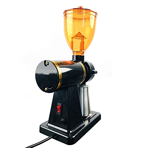  Electric Coffee Grinder 180W Coffee Espresso Bean Grinder Automatic Burr Grinder Coffee Mill Adjustable 8 Gear Commercial Home Milling Grinding Machine Professional Miller