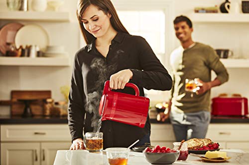 KitchenAid 1.5L Queen Of Hearts Kettle KEK1565QHSD, Passion Red