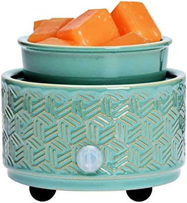  Candle Warmer Mug Warmer On Desk Heating, Electric Warmer For Home & Office (White)
