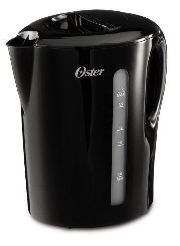 Mr. Coffee® Oster BVST-EK18B Electric Kettle, 1.7-Liter, Black