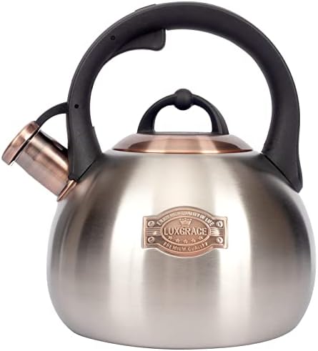  Tea Kettle For Stovetop, Food Grade Stainless Steel Water Kettle, Tea Pot For Home & Kitchen, 3.1 Quart
