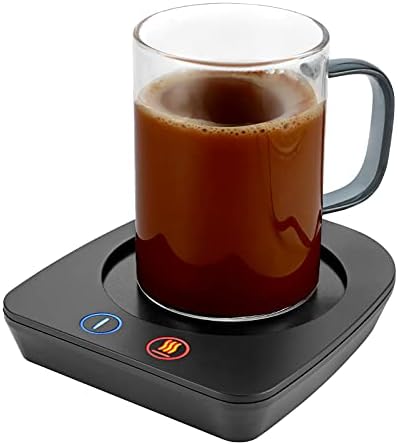  Coffee Mug Warmer&Cup Warmer For Office Desk Use, Electric Beverage Warmer With Three Temperature Settings, Coffee Warmer Plate For Cocoa Tea Water Milk With Auto Shut Off After 4 Hours