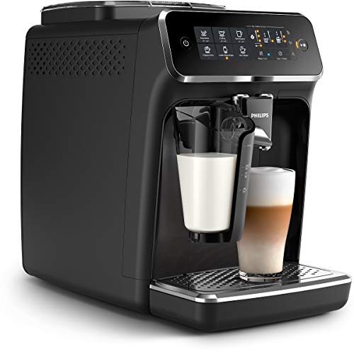  Hilips 3200 Series Fully Automatic Espresso Machine W/LatteGo, Black, EP3241/54 & Philips Saeco AquaClean Filter 2 Pack, CA6903/22