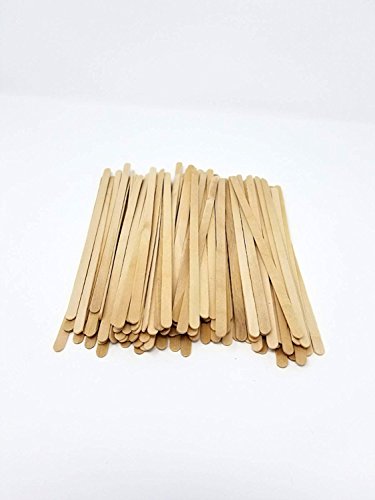  7-Inch Wood Coffee Stirrers | Stir Sticks For Coffee, Tea, Milk, Etc. | Hot Or Cold Beverages Wood Stirrers | Biodegradable | By EDayDeal HomeGoods (2 Pack-2000)