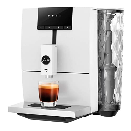 Jura ENA 4 Fully Automatic Nordic White Coffee Machine With 2 Smart Mini Walter Filters Set