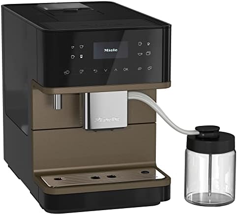  NEW Miele CM 6160 MilkPerfection Automatic Wifi Coffee Maker & Espresso Machine Combo, Lotus White - Grinder, Milk Frother