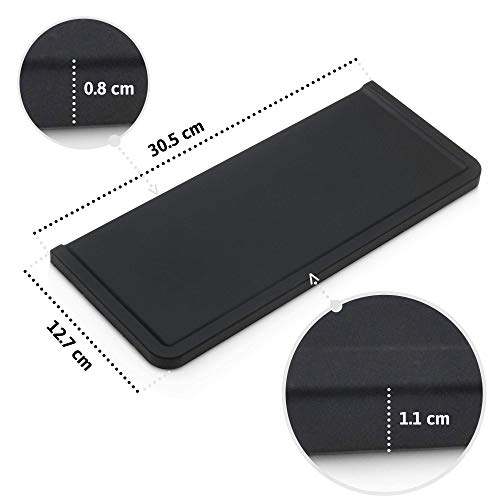  XUNADA Large Espresso Tamping Mat (5” X 12”), Ultra Thick Premium Coffee Tamper Pad, Strong Grip Silicone Tamp Station